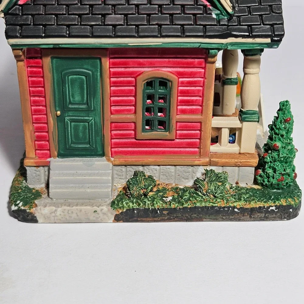 Lemax Village School Gingerbread Fest Lighted Christmas Building 55949 2015